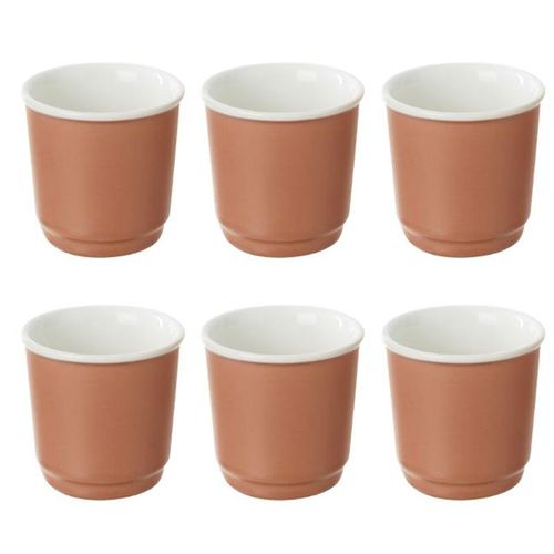 Tasse espresso 9 cl NATURE Terracotta vue 3/4