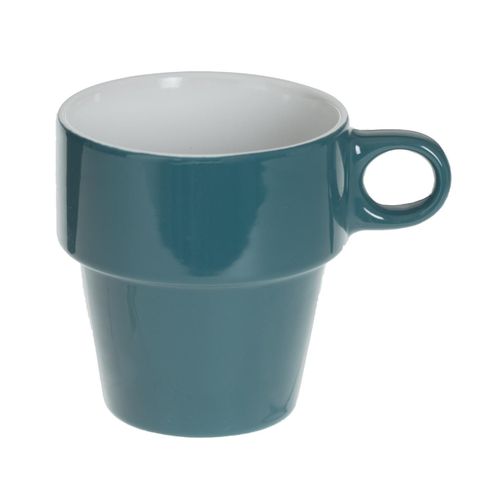 Lot De 4 Mugs Avec Support Et Panier Rangement Pour Capsules