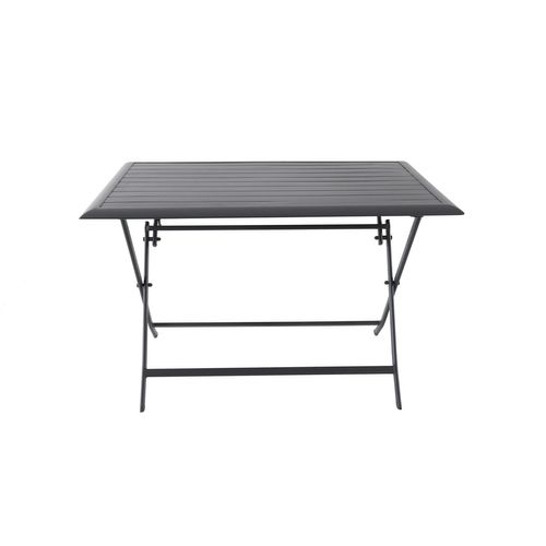 Table Pliante Rectangulaire Azua - 6 Places - Graphite