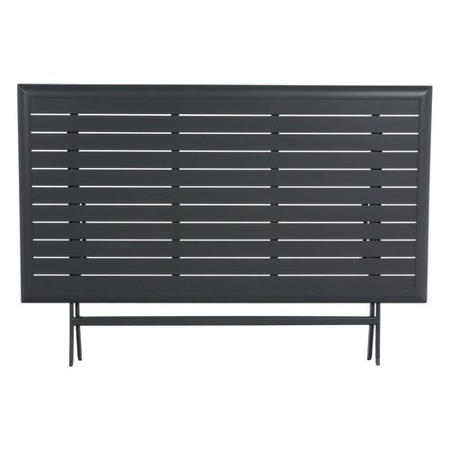 Table Pliante Rectangulaire Azua - 6 Places - Graphite