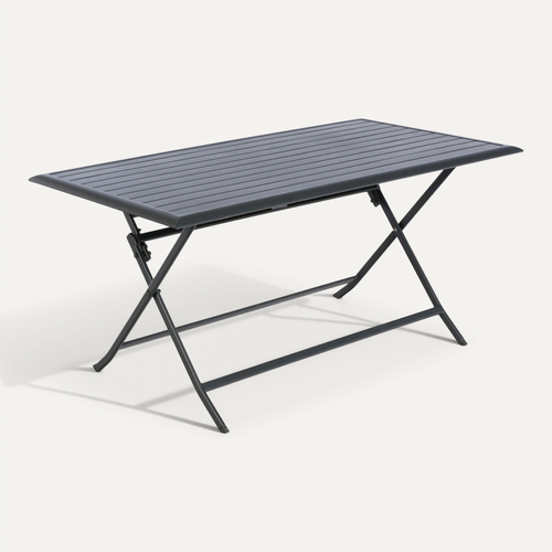 Table Pliante Rectangulaire Azua - 6 Places - Graphite