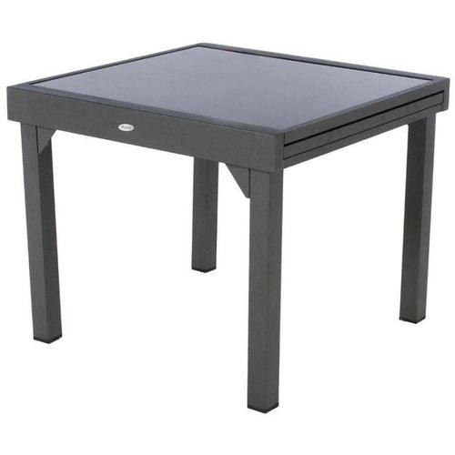 Table extensible 8 personnes PIAZZA Graphite