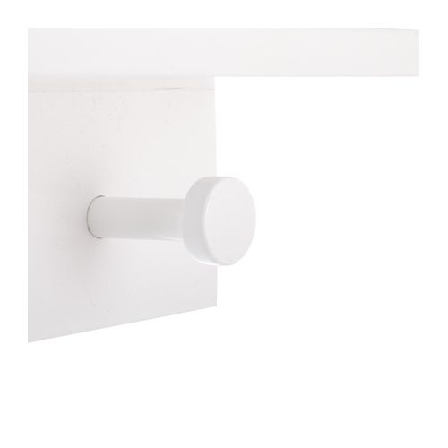 Patère Enfant Nuage Blanc 4 Crochets Avec Tablette