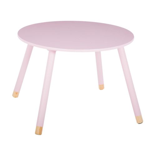 Table Pour Enfant En Bois Rose D 60 Cm