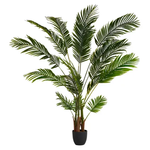 Palmier artificiel H. 170 cm  Vert vue 3/4