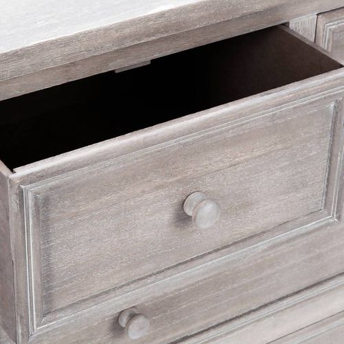Commode Charme 5 Tiroirs Bois Atmosphera