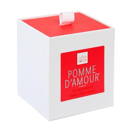 Bougie Parfumée Pomme D'amour Pot En Verre 190 G