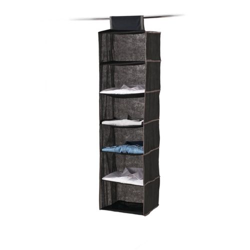Range Chemise 6 Cases - Noir