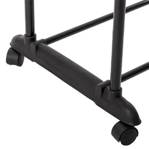 Double Portant À Vêtements "arropa" 160 cm Noir