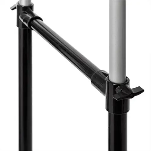 Double Portant À Vêtements "arropa" 160 cm Noir
