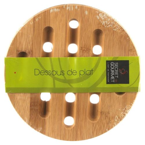 Dessous de plat Ø18 cm Naturel vue d'ambiance 1