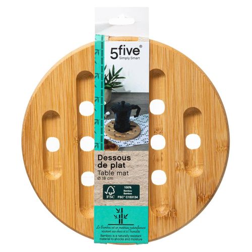 Dessous de plat Ø18 cm Naturel vue détaillée