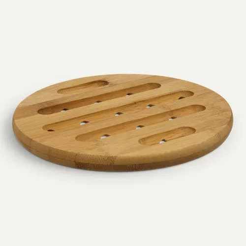Dessous de plat Ø18 cm Naturel vue de face