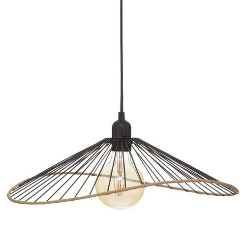 Luminaire Suspension En Métal Noir D 45 Cm