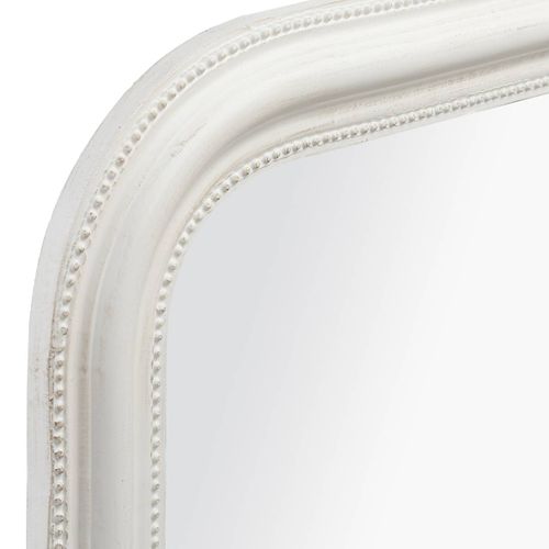 Miroir arrondi 103x74 cm ADELE Blanc vue accessoires