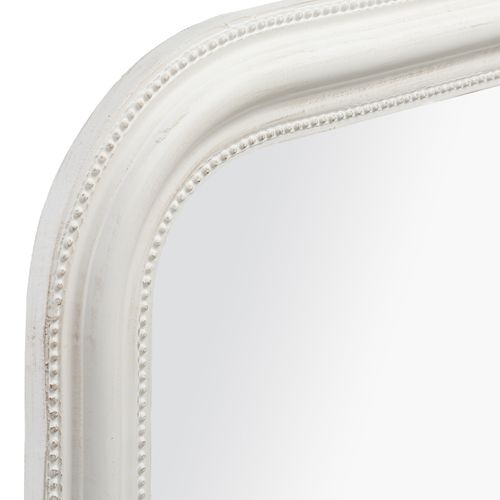 Miroir arrondi 103x74 cm ADELE Blanc vue détaillée