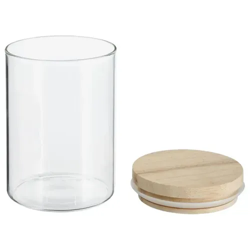 Bocal hermétique 0,6 L  Transparent /  Naturel vue d'ambiance 1