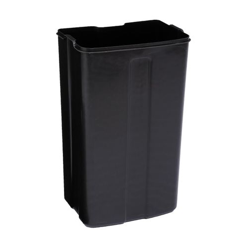 Poubelle 30 Litres En Métal Anthracite Ouverture à Pédale