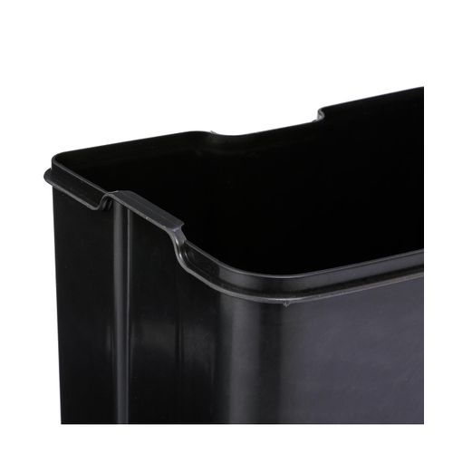Poubelle 30 Litres En Métal Anthracite Ouverture à Pédale