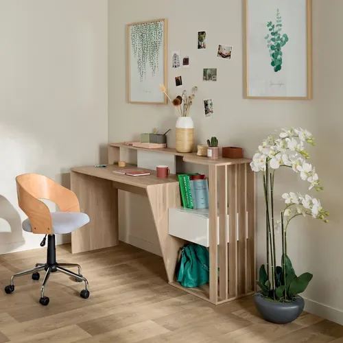 Orchidée H 115 cm  Blanc vue d'ambiance 1