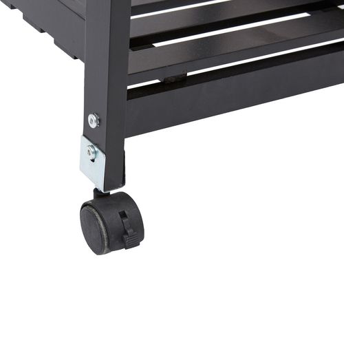 Desserte De Cuisine "Gustaf" 81 cm Noir