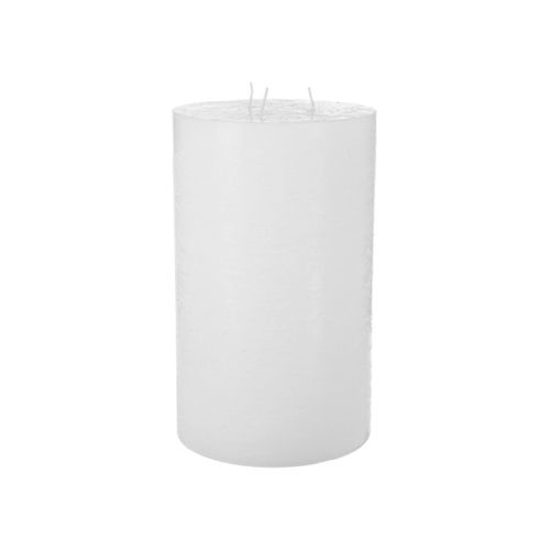 Bougie Ronde D. 14 Cm Olia Blanc