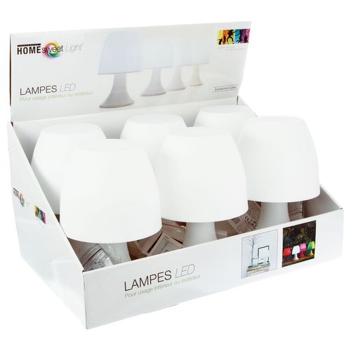 Lampe D'extérieur LED Blanc D. 17 X H. 27,5 Cm