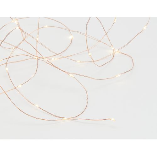 Guirlande 40 LED 3,9m  Blanc chaud vue détaillée