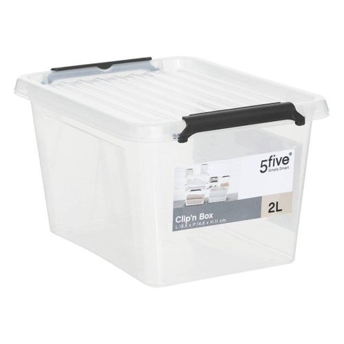 Boîte de rangement clip'n'box 60l - 5five | Leroy Merlin