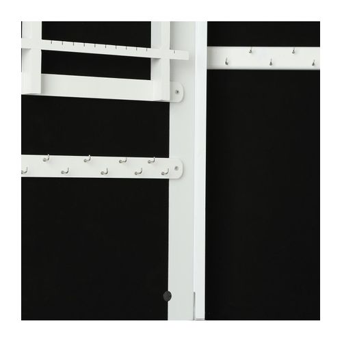 Armoire Bijoux Psyché H120 Kristin Blanc