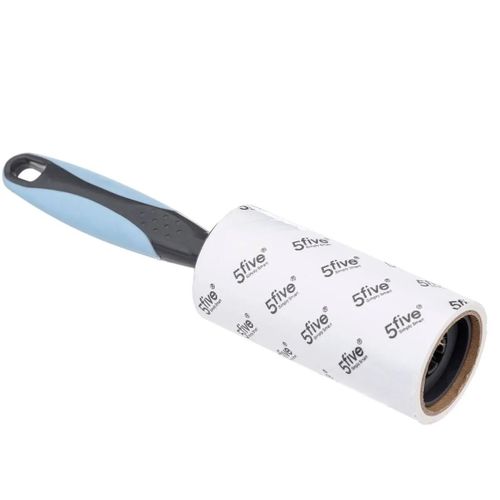 Brosse à Vêtements "rubber" 22cm Gris et Bleu