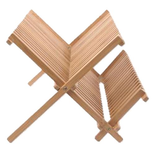 Egouttoir pliant BAMBOU Naturel vue d'ambiance 1
