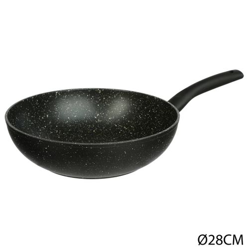 Wok Aluminium Forgé "caractère" 28cm