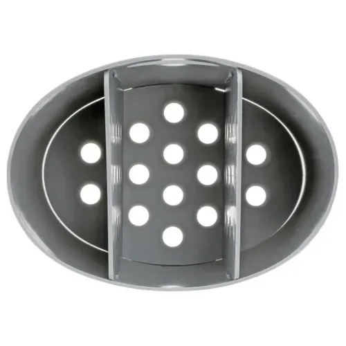 égouttoir à Couverts "3 Compartiments" 14cm Gris
