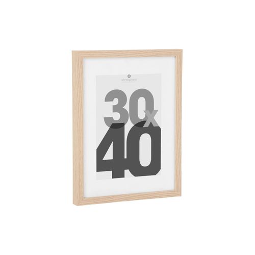 Cadre Photo En Bois Naturel Pour Photo 30 X 40 Cm