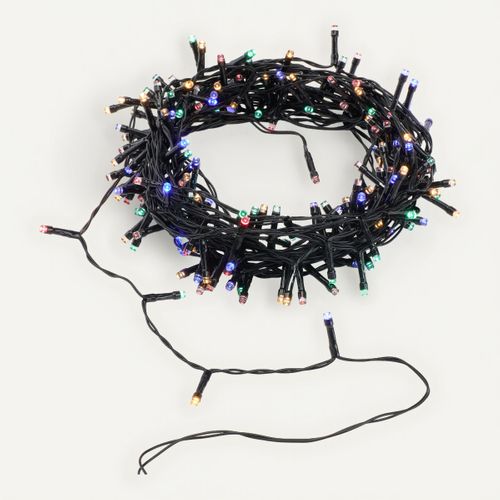 Guirlande extérieur LED 14m FEERIC Multicolore vue 3/4