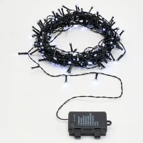 Guirlande extérieure LED 14m FEERIC Blanc froid