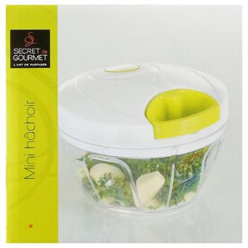 hachoir manuel à fil mini gris