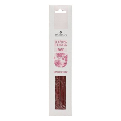 Lot De 20 Bâtons D'encens Rose H25cm