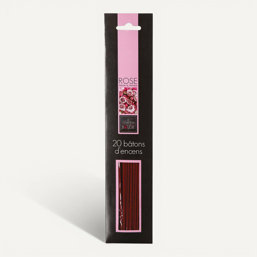 Lot De 20 Bâtons D'encens Rose H25cm