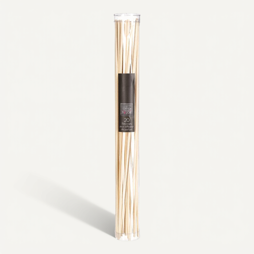 Lot De 20 Bâtons Diffuseurs Blanc Ivoire H24,5cm