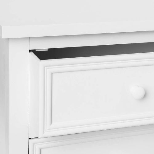 Chiffonnier 6 Tiroirs Charme Blanc Atmosphera