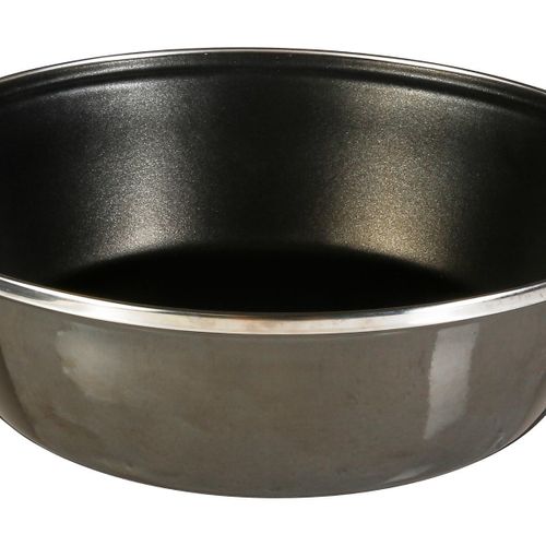 Sauteuse En Acier "tradition" 24cm Gris Foncé