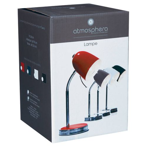Lampe De Bureau En Métal H 35.5 Cm