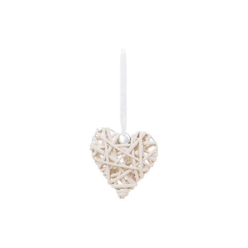 Objet Déco Coeur En Osier  D 12 Cm