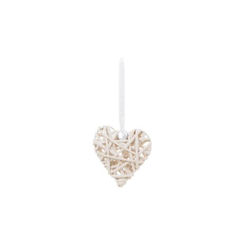 Objet Déco Coeur En Osier  D 12 Cm