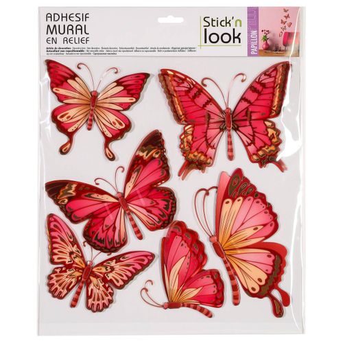 Sticker En Relief Papillon