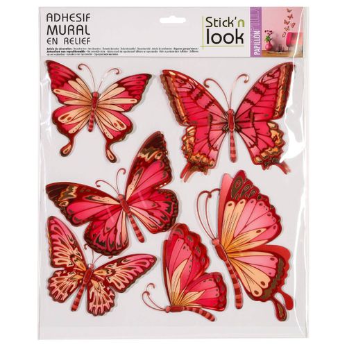 Sticker En Relief Papillon