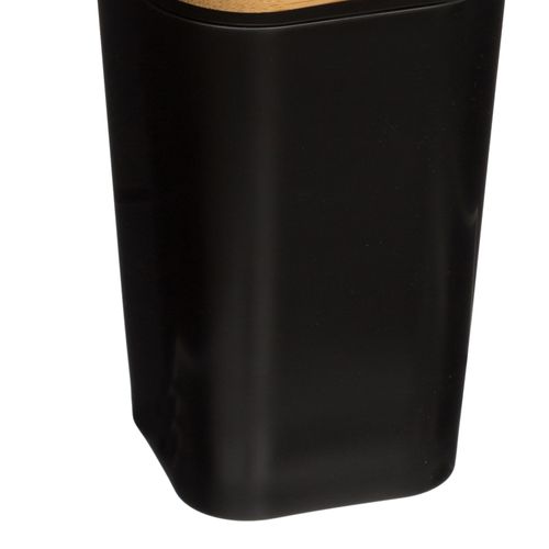 Distributeur à Savon Ou Lotion Noir Et Bambou 200 Ml