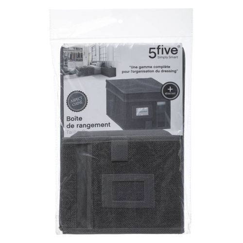 Boîte 30x30 Cm Gris Anthracite Orso